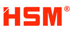 Nesta imagem podemos ver o símbolo da HSM de cor vermelho num fundo branco.
